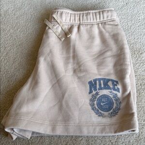 Nike Women's Athletic Fleece Shorts with Logo